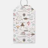 Eenvoudige Harry Potter - Dobby Baby Shower Cadeaulabel (Achterkant)