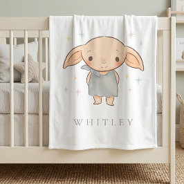 Eenvoudige Harry Potter - Dobby Baby Shower Fleece Deken