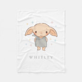 Eenvoudige Harry Potter - Dobby Baby Shower Fleece Deken (Voorkant)