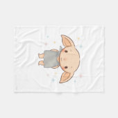 Eenvoudige Harry Potter - Dobby Baby Shower Fleece Deken (Voorkant (Horizontaal))