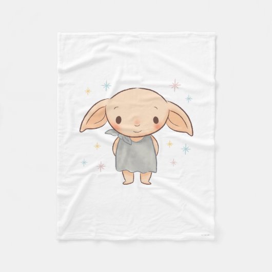 Eenvoudige Harry Potter - Dobby Baby Shower Fleece Deken (Voorkant)