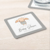 Eenvoudige Harry Potter - Dobby Baby Shower Kartonnen Onderzetters (Schuin)