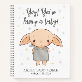 Eenvoudige Harry Potter - Dobby Baby Shower Notitieboek