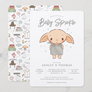 Eenvoudige Harry Potter - Dobby Baby Sprinkle Kaart