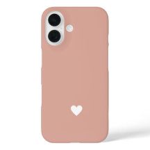 Eenvoudige Hart Blush Roze Moderne Liefde Minimal 