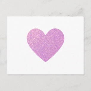 Eenvoudige hartkleur verloop ombre textuur gestruc briefkaart