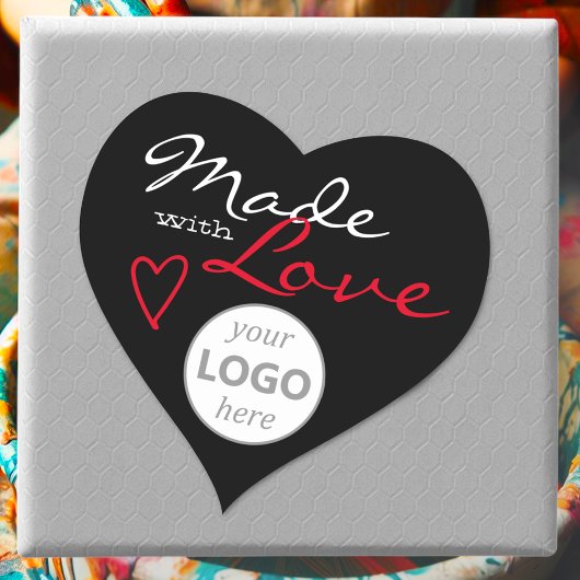 Eenvoudige hartvorm gemaakt met Sjabloon van de Lo Hart Sticker