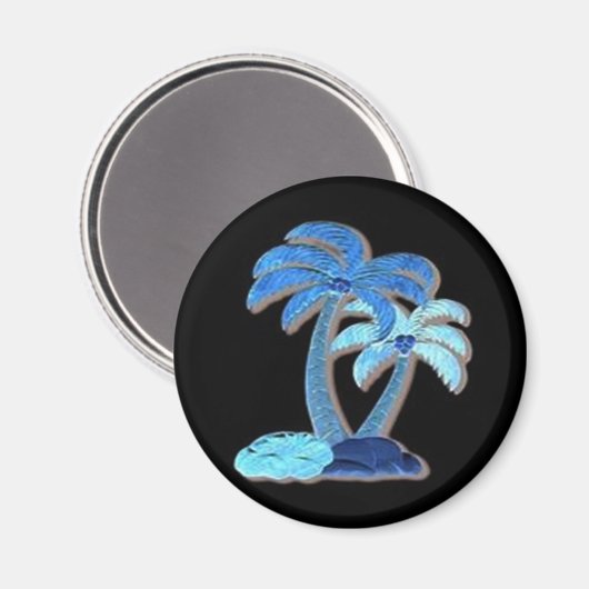 eenvoudige Hawaiitische prints Magneet (Voorkant / Achterkant)