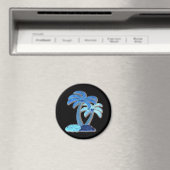 eenvoudige Hawaiitische prints Magneet (Insitu (Vaatwasser))