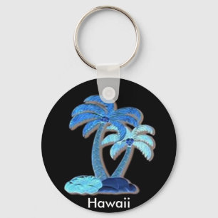 eenvoudige Hawaiitische prints Sleutelhanger
