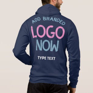 EENVOUDIGE HEDENDAAGSE CLEAN NAVY BLUE MODE CLIENT HOODIE