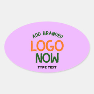 EENVOUDIGE HEDENDAAGSE SCHONE MAUVE MODIEUZE CLIEN OVALE STICKER