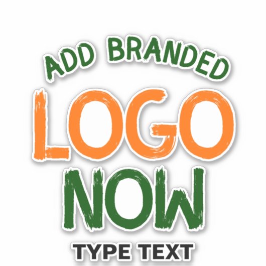 EENVOUDIGE HEDENDAAGSE SCHONE MODIEUZE CLIENT STICKER (Voorkant)