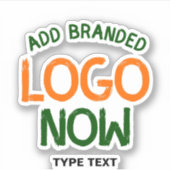 EENVOUDIGE HEDENDAAGSE SCHONE MODIEUZE CLIENT STICKER (Voorkant)