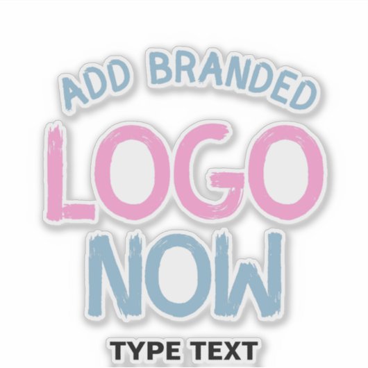 EENVOUDIGE HEDENDAAGSE SCHONE MODIEUZE CLIENT STICKER (Voorkant)