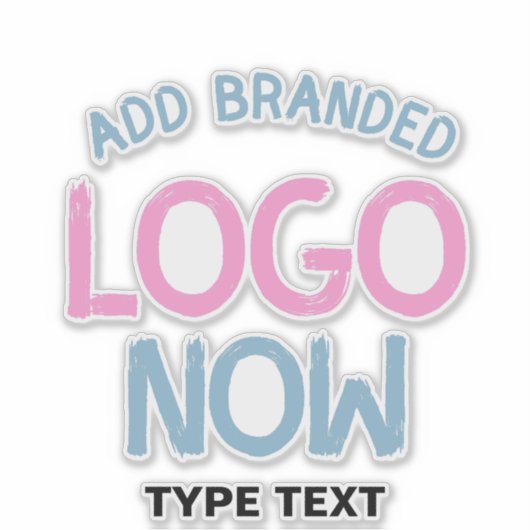 EENVOUDIGE HEDENDAAGSE SCHONE MODIEUZE CLIENT STICKER (Voorkant)