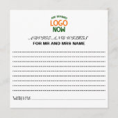 EENVOUDIGE HEDENDAAGSE SCHONE WITTE MODIEUZE CLIEN ADVIESKAART (Voorkant)