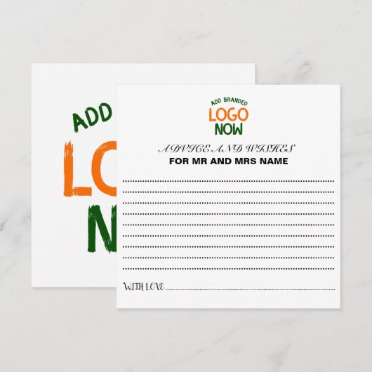 EENVOUDIGE HEDENDAAGSE SCHONE WITTE MODIEUZE CLIEN ADVIESKAART (Voorkant / Achterkant)