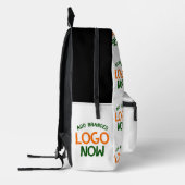 EENVOUDIGE HEDENDAAGSE SCHONE WITTE MODIEUZE CLIEN BEDRUKTE RUGZAK (Links)