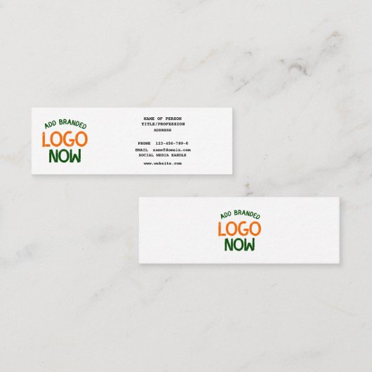 EENVOUDIGE HEDENDAAGSE SCHONE WITTE MODIEUZE CLIEN CONTACTKAARTJE (Voorkant / Achterkant)