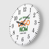 EENVOUDIGE HEDENDAAGSE SCHONE WITTE MODIEUZE CLIEN GROTE KLOK (Hoek)