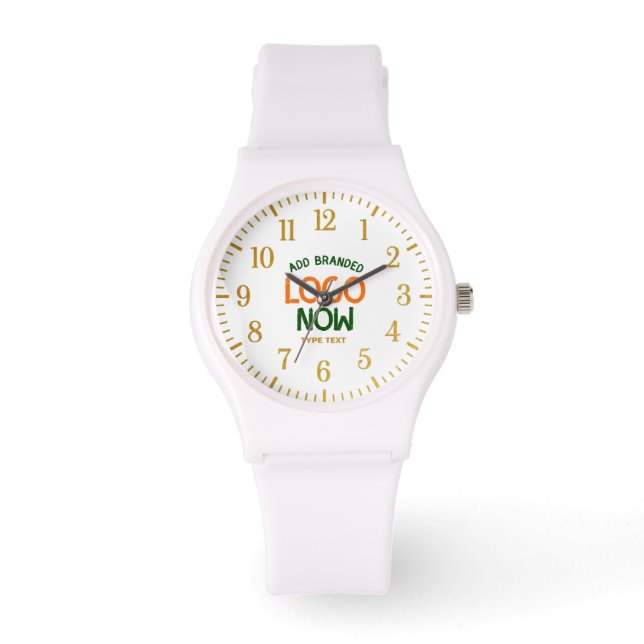 EENVOUDIGE HEDENDAAGSE SCHONE WITTE MODIEUZE CLIEN HORLOGE (Voorkant)