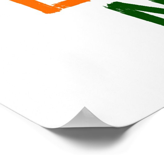 EENVOUDIGE HEDENDAAGSE SCHONE WITTE MODIEUZE CLIEN POSTER (Hoek)