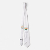 EENVOUDIGE HEDENDAAGSE SCHONE WITTE MODIEUZE CLIEN STROPDAS (Achterkant)