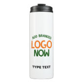 EENVOUDIGE HEDENDAAGSE SCHONE WITTE MODIEUZE CLIEN THERMOSBEKER (Voorkant)