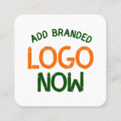 EENVOUDIGE HEDENDAAGSE SCHONE WITTE MODIEUZE CLIEN VIERKANTE VISITEKAARTJE (Achterkant)