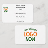 EENVOUDIGE HEDENDAAGSE SCHONE WITTE MODIEUZE CLIEN VISITEKAARTJE (Voorkant / Achterkant)