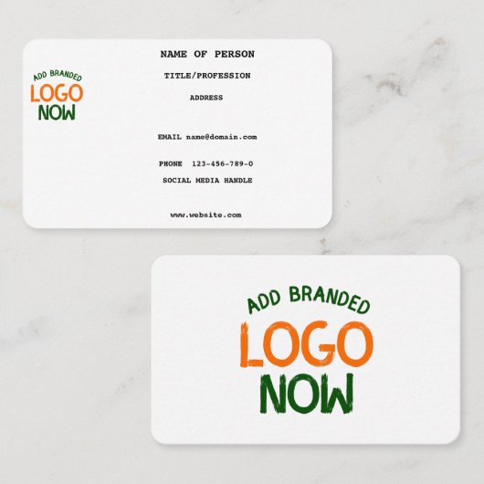 EENVOUDIGE HEDENDAAGSE SCHONE WITTE MODIEUZE CLIEN VISITEKAARTJE (Voorkant / Achterkant)