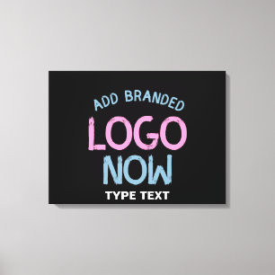 EENVOUDIGE HEDENDAAGSE SCHONE ZWARTE MODE CLIENT CANVAS AFDRUK