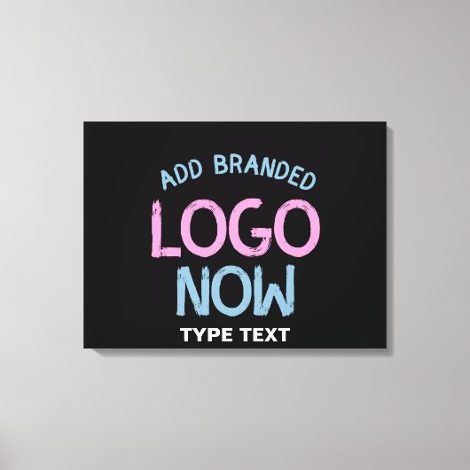 EENVOUDIGE HEDENDAAGSE SCHONE ZWARTE MODE CLIENT CANVAS AFDRUK (Voorkant)
