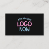 EENVOUDIGE HEDENDAAGSE SCHONE ZWARTE MODIEUZE CLIE ADVIESKAART (Achterkant)