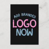 EENVOUDIGE HEDENDAAGSE SCHONE ZWARTE MODIEUZE CLIE ADVIESKAART (Achterkant)