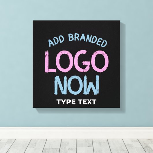 EENVOUDIGE HEDENDAAGSE SCHONE ZWARTE MODIEUZE CLIE CANVAS AFDRUK (Insitu (Houten vloer))