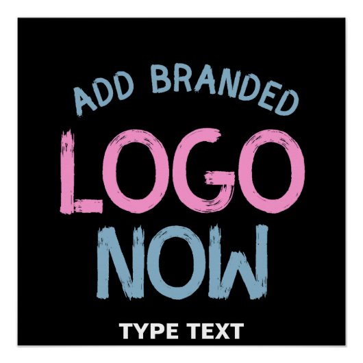 EENVOUDIGE HEDENDAAGSE SCHONE ZWARTE MODIEUZE CLIE PERFECT POSTER (Voorkant)