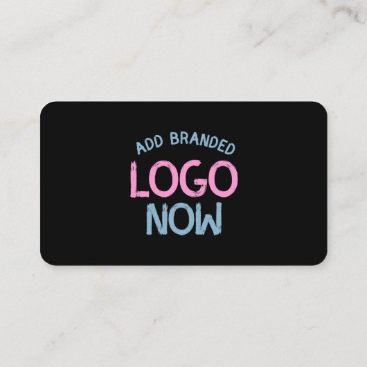 EENVOUDIGE HEDENDAAGSE SCHONE ZWARTE MODIEUZE CLIE VISITEKAARTJE (Achterkant)