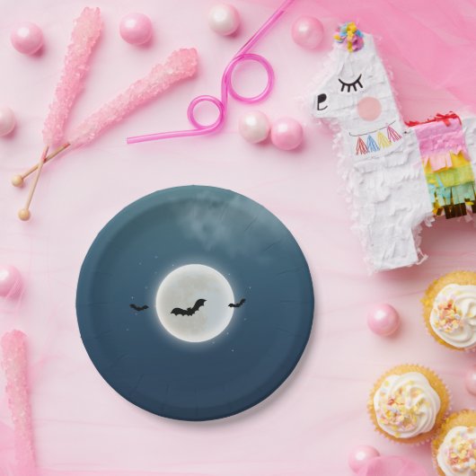 Eenvoudige Helloween Party Papieren Bordje (Feest)