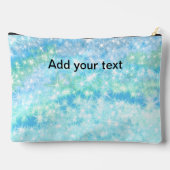 Eenvoudige hemelblauwe glitsterren voegen jouw tek etui (Achterkant)