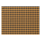 Eenvoudige Herfst Herfst Sinaasappel Buffalo Check Tafelkleed (Voorkant (Horizontaal))