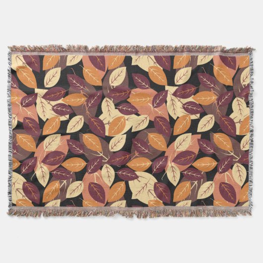 Eenvoudige herfst laat donker deken (Voorkant)