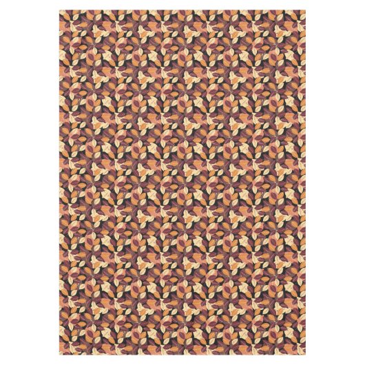 Eenvoudige herfst laat donker tafelkleed (Voorkant)