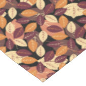 Eenvoudige herfst laat donker tafelkleed (Gekanteld)