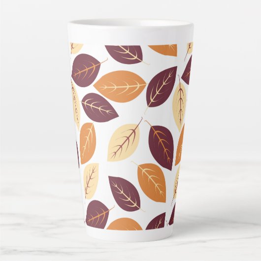 Eenvoudige herfst laat latte Mok over (Voorkant)