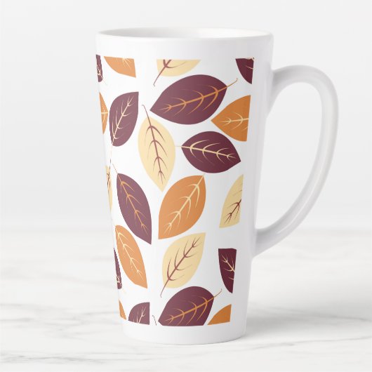 Eenvoudige herfst laat latte Mok over (Rechts)