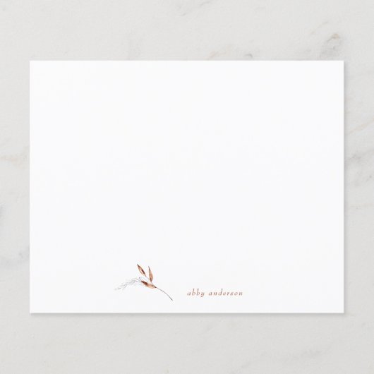 Eenvoudige Herfst minimalistische afvulaanvraag Aa (Voorkant)