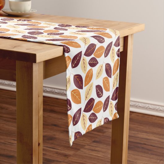 Eenvoudige herfst verliest korte-tafelrunner korte tafelloper (Voorbeeld)
