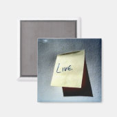 Eenvoudige herinnering magneet (Voorkant / Achterkant)